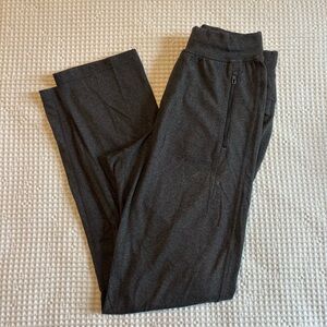 Lululemon Athletica Black Sweatpants Tapered Fit Elastic Waistband